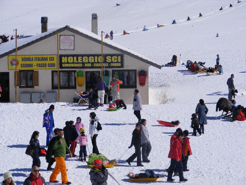 Aparthotel Rifugio Passo Godi Villetta Barrea Exterior foto